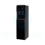 Black water dispenser with UF or RO filtration system