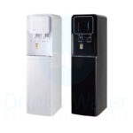 Black water dispenser with UF or RO filtration system